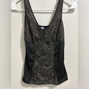 Y2k brown top